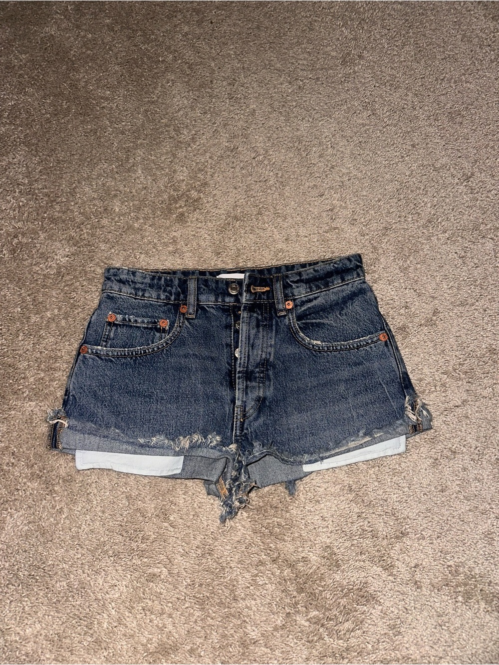 Zara Denim Cutoff Shorts